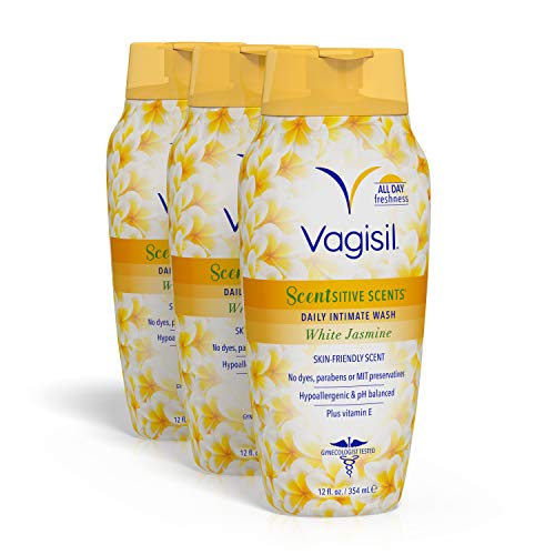 Vagisil Feminine Wash for Intimate Area Hygiene, Scentsitive Scents, pH Balanced and Gynecologist Tested VagisilAu supplements