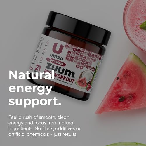 UMZU Zuum Pre-Workout - Energy, Pump & Endurance - with B-Vitamin Complex UMZUUS supplements