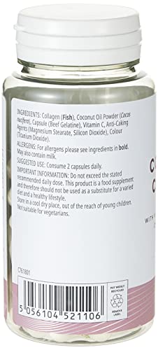 My Vitamins Coconut & Collagen Capsules 60pk MyVitaminsAu supplements
