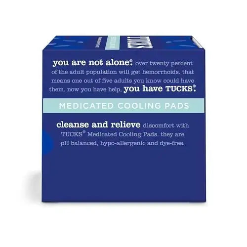 TUCKS Medicated Cooling Pads, 100 Count – Hemorrhoid Pads with Witch Hazel, Cleanses Sensitive Areas, Protects from Irritation, Hemorrhoid Treatment, Medicated Pads Used by Hospitals TUCKSAu supplements