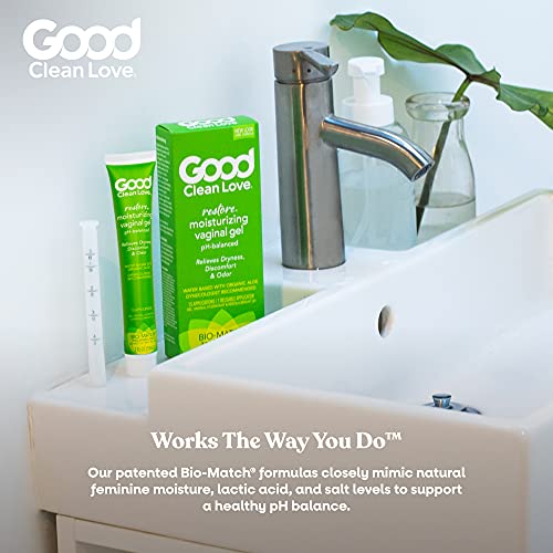 Good Clean Love Restore Moisturizing Vaginal Gel, pH-Balanced, Water-Based with Aloe Vera & Lactic Acid Good Clean LoveAu supplements