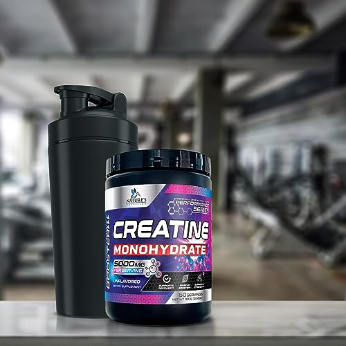 Micronized Creatine Monohydrate Powder - 100% Pure Unflavored Creatine Powder Nature's NutritionUS supplements