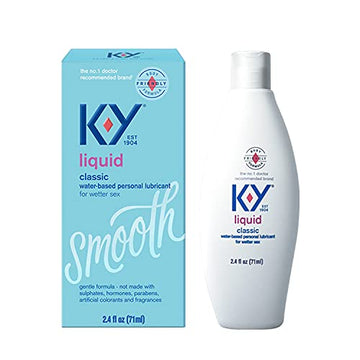 K-Y Liquid Personal Water Based Lubricant, 2.5 oz K-YUS supplements