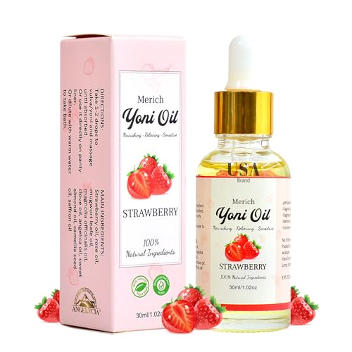 MERICH Natural Yoni Oil | Feminine Yoni Detox Oil | Naturally Scented Vaginal Oil | Restores pH Balance ANGELYCIAAu supplements
