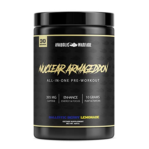 Anabolic Warfare Nuclear Armageddon Pre Workout Powder Pre-Workout for Men Anabolic WarfareUS supplements