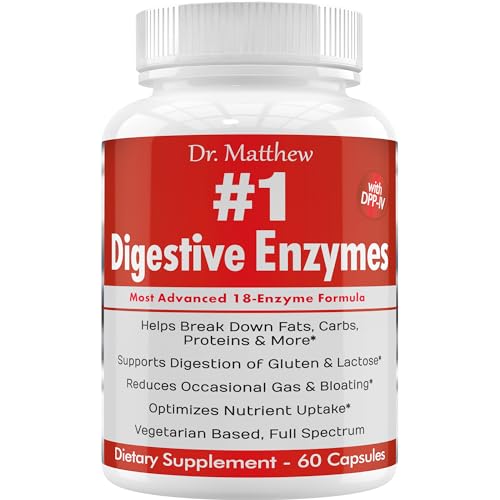 Best Digestive Enzymes for Women & Men with Lactase Lipase Amylase Dr. MatthewUS supplements