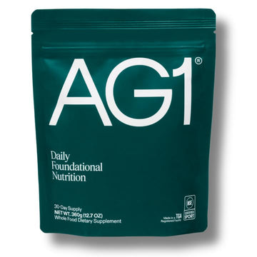 AG1 Greens Powder Refill Pouch – 75 Vitamins, Multivitamin & Probiotic | Gut Health Support | Vegan, Keto, Gluten Free | Athletic Greens Supplement - Pouch Only, Classic Formula AG1Au supplements