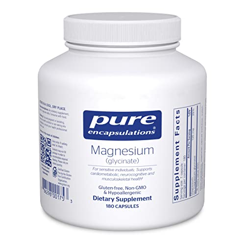 Pure Encapsulations Magnesium (Glycinate) - Supplement to Support Stress Relief, Sleep Pure EncapsulationsUS supplements