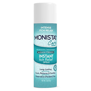 Monistat Instant Itch Relief Spray for Women, Maximum Strength Feminine Itch Care, 2 oz MonistatAu supplements