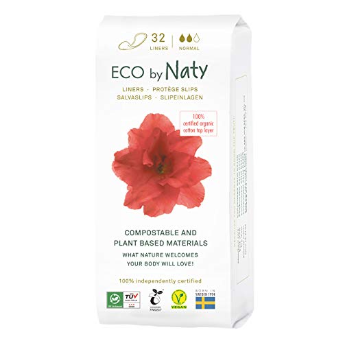 Eco by Naty Panty Liners for Women – Liners for Daily use, Eco-Friendly Women’s Thin Discreet Panty Eco by NatyAu supplements
