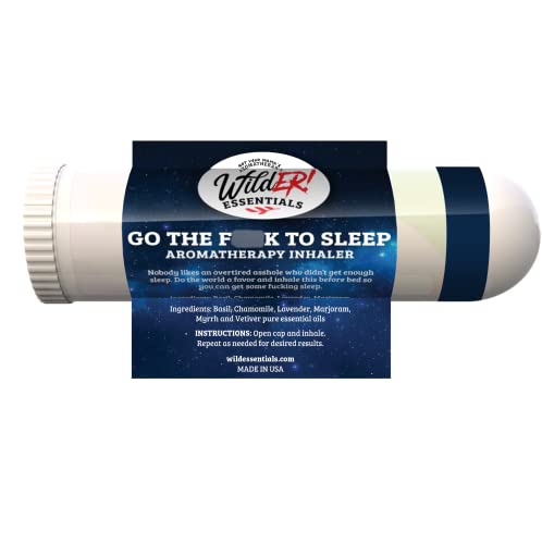 Wilder Essentials 3 Pack of Go The F to Sleep Aromatherapy Nasal Inhalers Made with 100% Natural mEssentialsAu supplements
