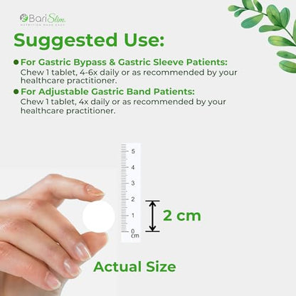 BariSlim Bariatric Calcium Citrate with Magnesium and Vitamin D Tabs - 500 mg of Calcium BariSlimUS supplements