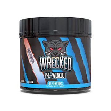 Huge Supplements Wrecked Pre-Workout, 30G+ Ingredients Per Serving to Boost Energy Huge SupplementsAu supplements