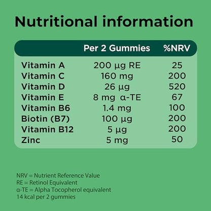 Berocca Immuno Gummy Vitamins, Orange Flavour, Bursting with Immune System BeroccaUS supplements