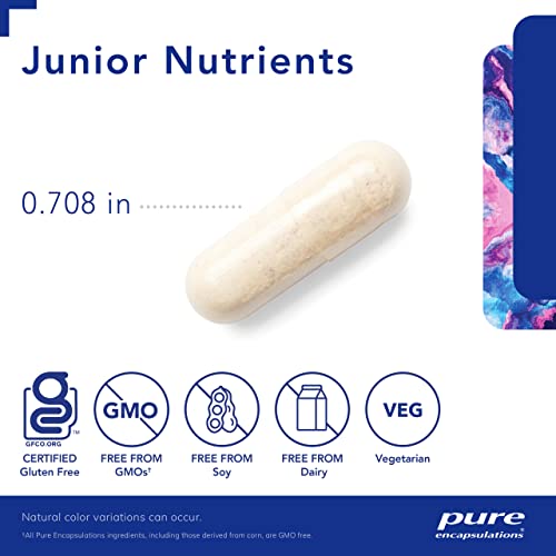 Pure Encapsulations Junior Nutrients, 120 Capsules Pure EncapsulationsUS supplements