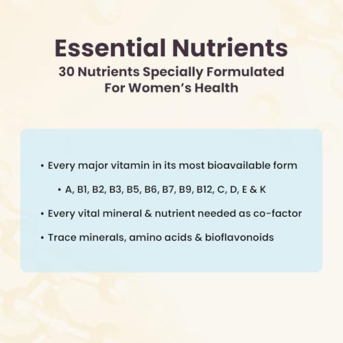 Women's Health Network Essential Nutrients – Daily Multivitamin for Energy, Healthy Aging & Immune Support, Folate as Quatrefolic®, a Patented Natural Form of 5-MTHF Women's Health NetworkAu supplements
