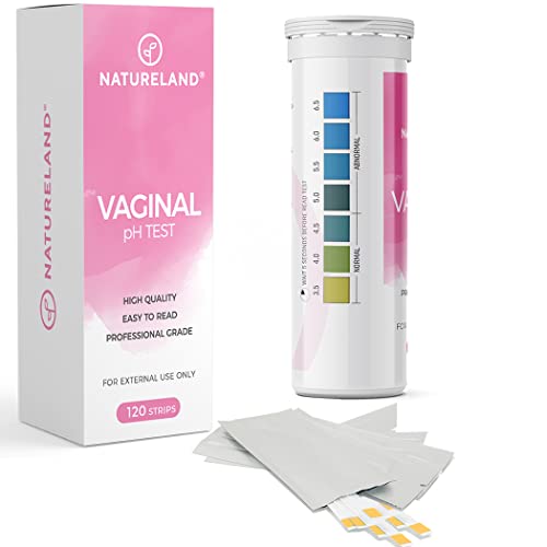 Natureland Vaginal Health pH Test Strips, Feminine pH Test, Value Pack NaturelandUS supplements