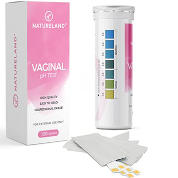 Natureland Vaginal Health pH Test Strips, Feminine pH Test, Value Pack NaturelandUS supplements