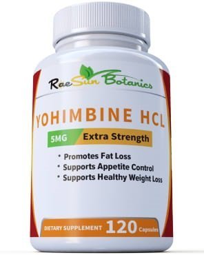 RaeSun Botanics Yohimbine HCL Bark Extract Extra Strength Supplement 5mg x 120ct RaeSun BotanicsAu supplements