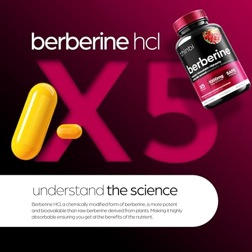 Berberine Supplement 1000mg Potent Botanical Capsules for Weight ArtnaturalsAu supplements