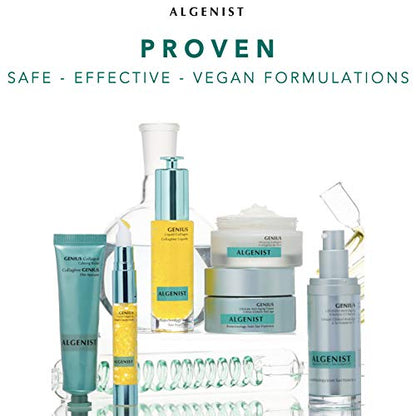 Algenist GENIUS Liquid Collagen - Vegan, Plant-Based Collagen Dropper with Vitamin E & Omega 3 ALGENISTUS supplements