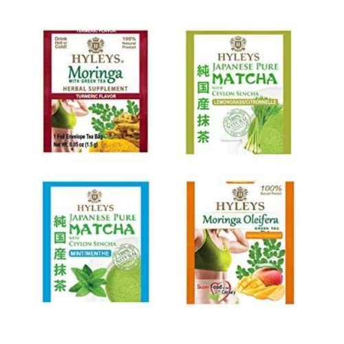 12 Pack of Hyleys Wellness 14 Days Cleanse Kit - 42 Tea Bags (100% Natural, Sugar Free HYLEYSUS supplements