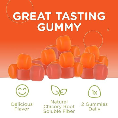 Zahler - Fiber Gummies for Adults & Kids (60 Count) Certified Kosher Adult & Kids Fiber Gummy ZahlerUS supplements