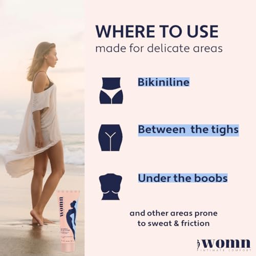 womn Intimate Comfort DRY & FRESH LIQUID POWDER – talc-free liquid body powder against moisture womnAu supplements
