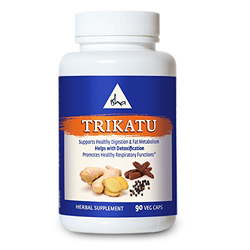 ISHA Organic Trikatu Supplements - Promotes Digestion and Metabolism, Supports Detoxification ISHAUS supplements