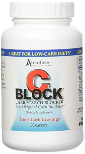 Absolute Nutrition CBlock Carb/Starch Blocker, 90 Caplets Absolute NutritionAu supplements