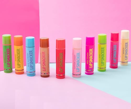 Lip Smacker Original & Best Holiday Flavored Lip Balm Party Pack, Oatmeal Cookie, Vanilla, Mango, Watermelon, Tropical Punch, Cotton Candy, Kiwi, Strawberry, Clear Lip SmackerAu supplements