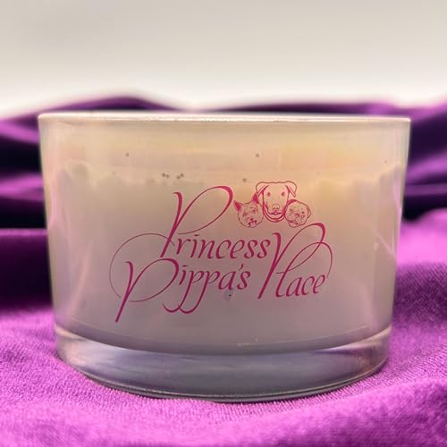 Princess Pippa's Place Healing Candles with Crystals Inside- Natural Soy Wax 7 Stones Crystal Candle Jar Msupps.comAu supplements