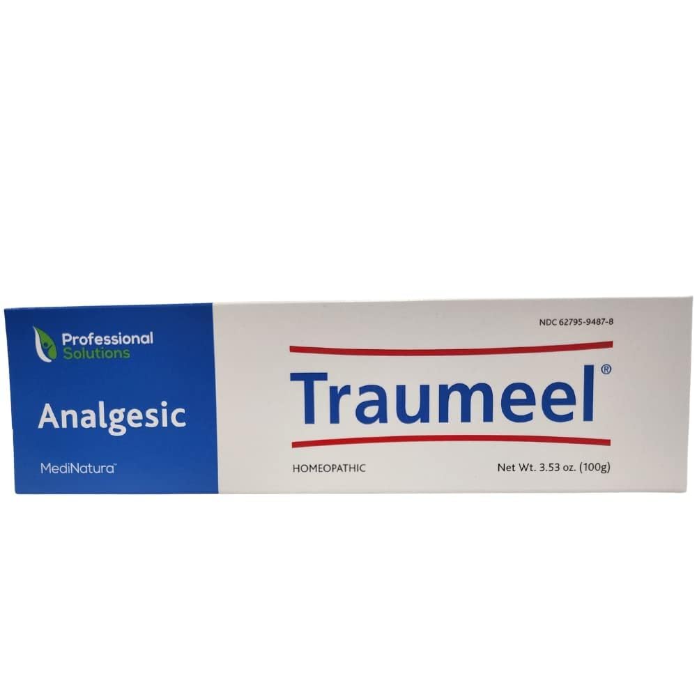 MediNatura Traumeel Ointment Topical Pain Relief for Muscle Joint Back Arthritis Injury or Exercise Related Pain & Soreness Arnica + 13 Active Ingredients - Made in Germany - 3.53 oz MediNaturaAu supplements