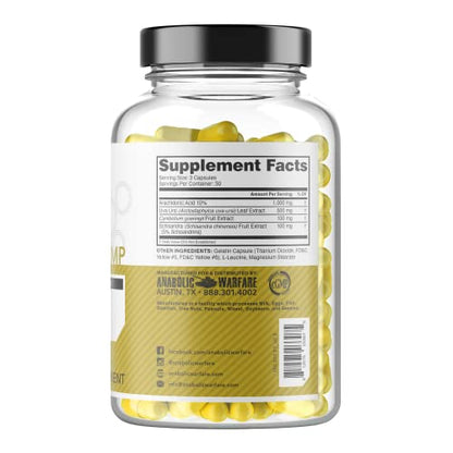 Anabolic Pump, Advanced Pump Formula, Increase Muscle Pumps, Maximize Nutrient Anabolic WarfareUS supplements