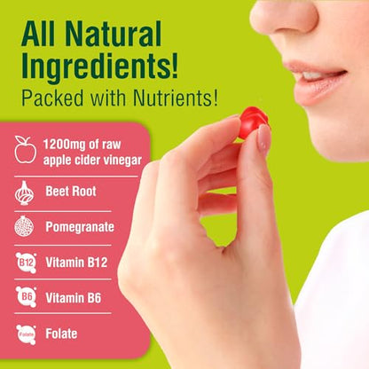 NutriKrisp Organic Keto ACV Gummy for Weight Loss - Sugar & Gluten Free Apple Cider NutriKrispUS supplements
