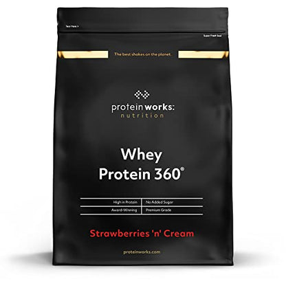 Protein Works - Whey Protein 360 | Premium Whey Shake | Whey Protein Powder Blend Protein WorksUS supplements