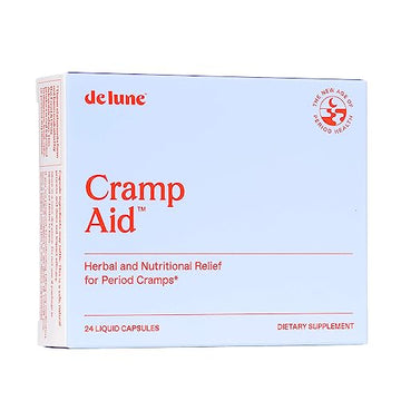 De Lune Cramp Aid, Herbal and Natural Relief for Period Cramps with Fenugreek Seed De LuneAu supplements
