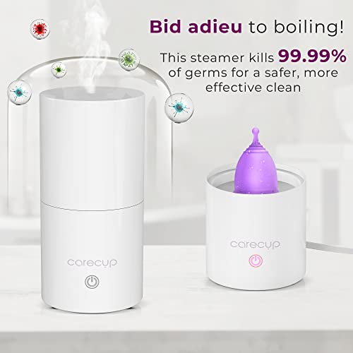 Carecup Menstrual Cup Sterilizer - Modern Menstrual Cup Cleaner Unscented Sanitizer - 2-Minute CarecupAu supplements