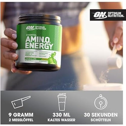 Optimum Nutrition Amino Energy - Pre Workout with Green Tea, BCAA, Amino Acids Optimum NutritionUS supplements