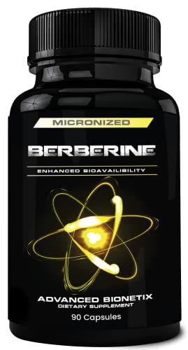 Advanced Bionetix 1500mg Advanced Bioavailability Micronized Berberine Supplement All Advanced BionetixUS supplements