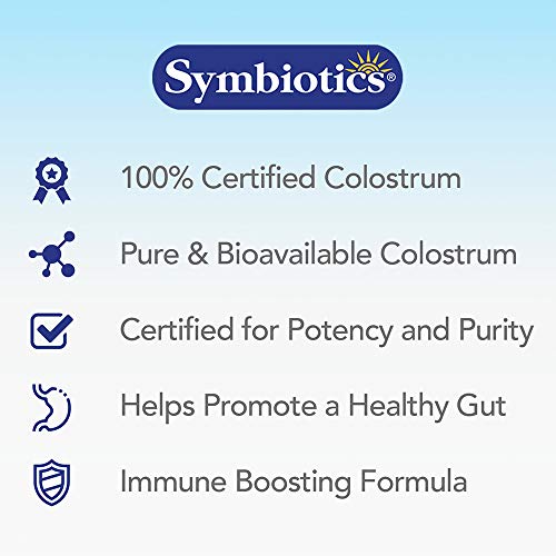Symbiotics Colostrum 120ct Chewables Plus - Immunity Support for Adult & Kids SymbioticsUS supplements