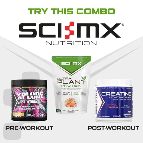 SCI-MX Ultra Plant - Salted Caramel Peanut Flavour Vegan Protein Powder Blend + Vitamin B Complex SCI-MXAu supplements