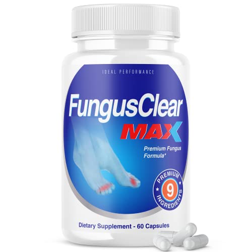 IDEAL PERFORMANCE Fungus Clear Max Toenail Pills (60 Capsules) IDEAL PERFORMANCEUS supplements