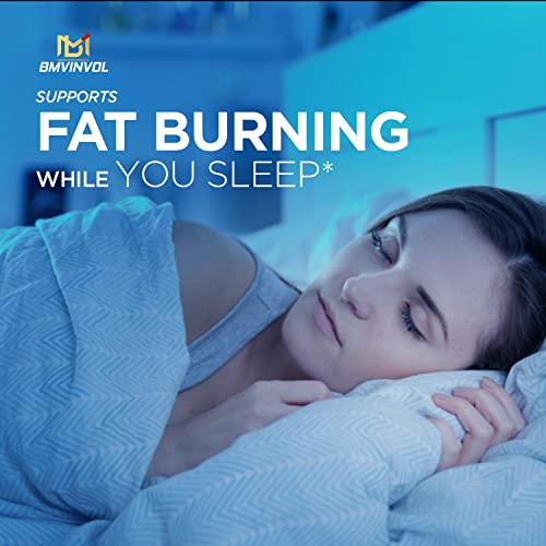 BMVINVOL Night Time Fat Burner, 12-in-1 Powerful Blend of Green Tea, Ceylon Cinnamon BMVINVOLUS supplements