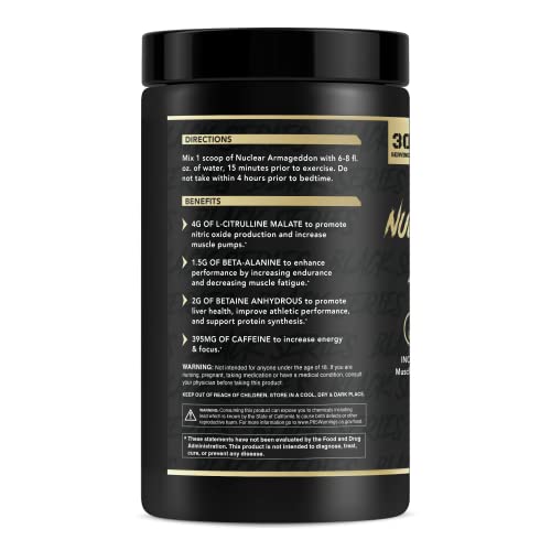 Anabolic Warfare Nuclear Armageddon Pre Workout Powder Pre-Workout for Men Anabolic WarfareAu supplements