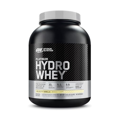 Optimum Nutrition Platinum Hydrowhey Protein Powder, 100% Hydrolyzed Whey Isolate Optimum NutritionUS supplements