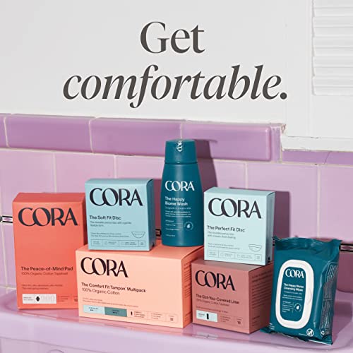 Cora Organic Applicator Tampons | Super Absorbency | 100% Organic Cotton, Unscented CoraAu supplements
