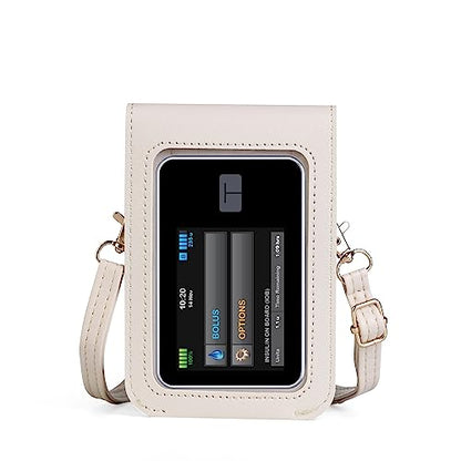 Carry pouch with a transparent window and pocket for Tandem Diabetes Care Insulin Pump usastar-SNKUS supplements