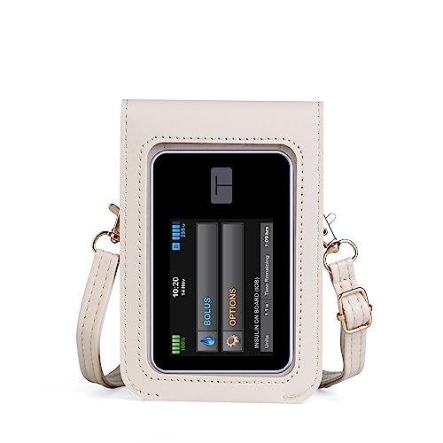 Carry pouch with a transparent window and pocket for Tandem Diabetes Care Insulin Pump usastar-SNKAu supplements